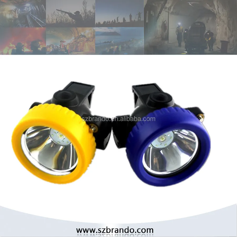 1W LED Cordless Miner Cap Lamp for Sale, LED Lightweight Headlights