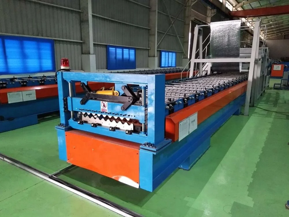 trapezoidal metal roof sheet making machine made in china