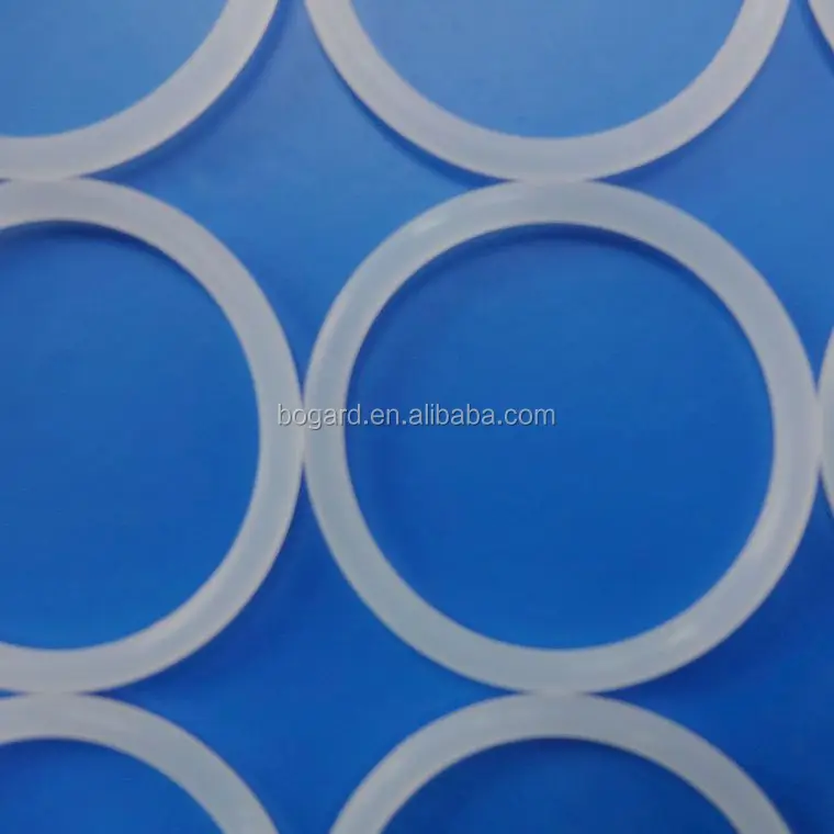 hot Different sizes silicone nbr fkm epdm rubber o ring ClearTransparent silicone oring seal encapsulated oring grommet oring