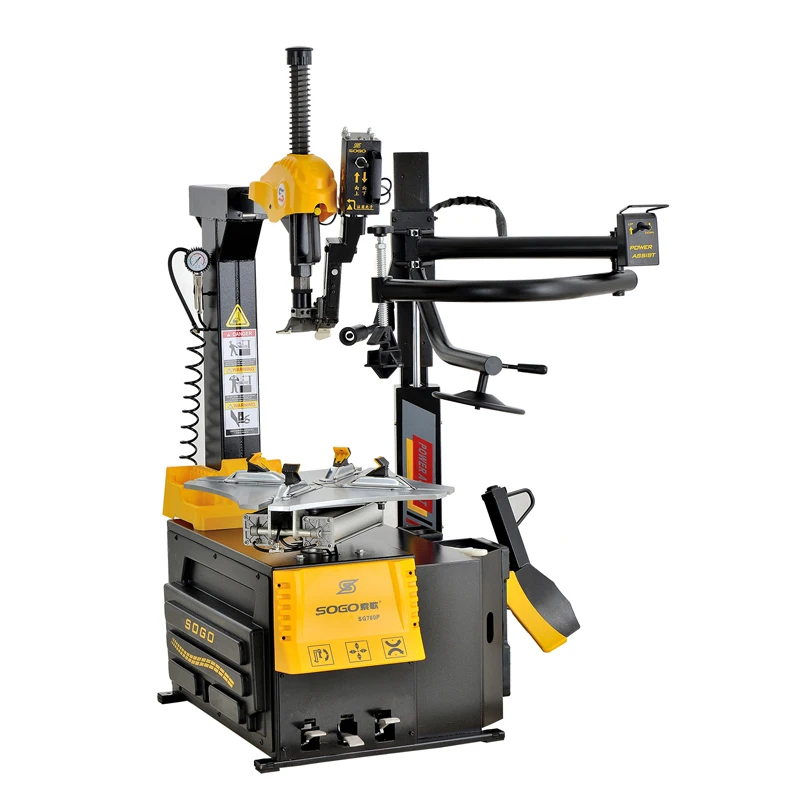 Heavy duty auto portable tyre changer machine