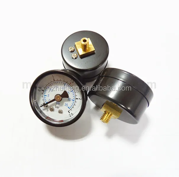 HF Small 35mm Steam Engine 0-2.5bar MIni Low Price Hydraulic Dry Cheap Pressure Gauge