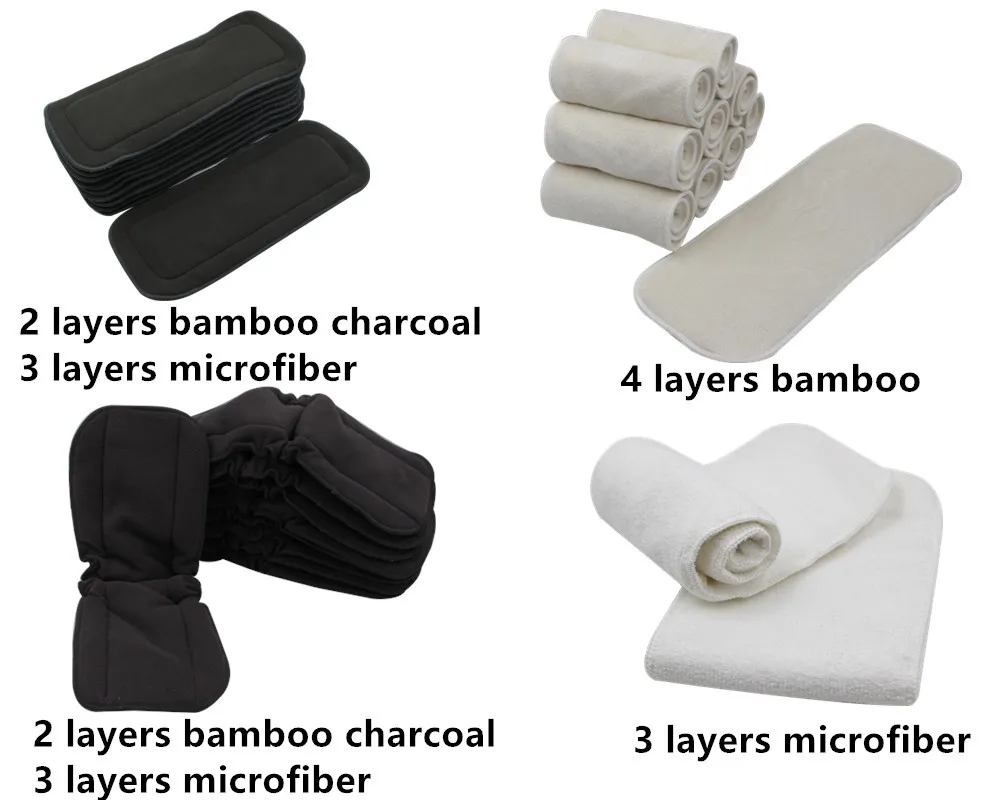 
Asenappy Washable Cloth Diaper Pocket Double Row Snaps Cloth Nappy 