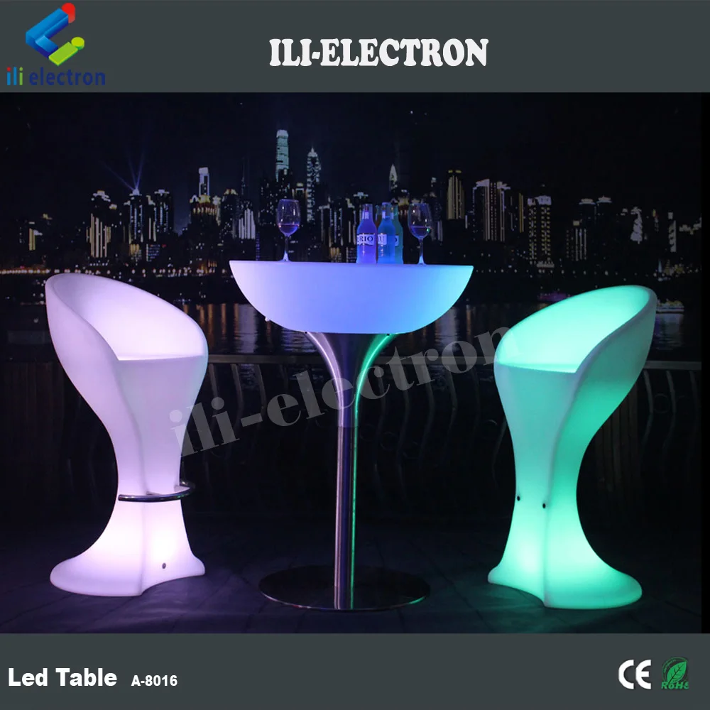 Attractive RGB remote control outdoor event led furniture