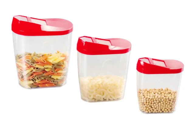 5 in 1 food storage container bpa fee food grade cereal container food container with lids for store cereal
