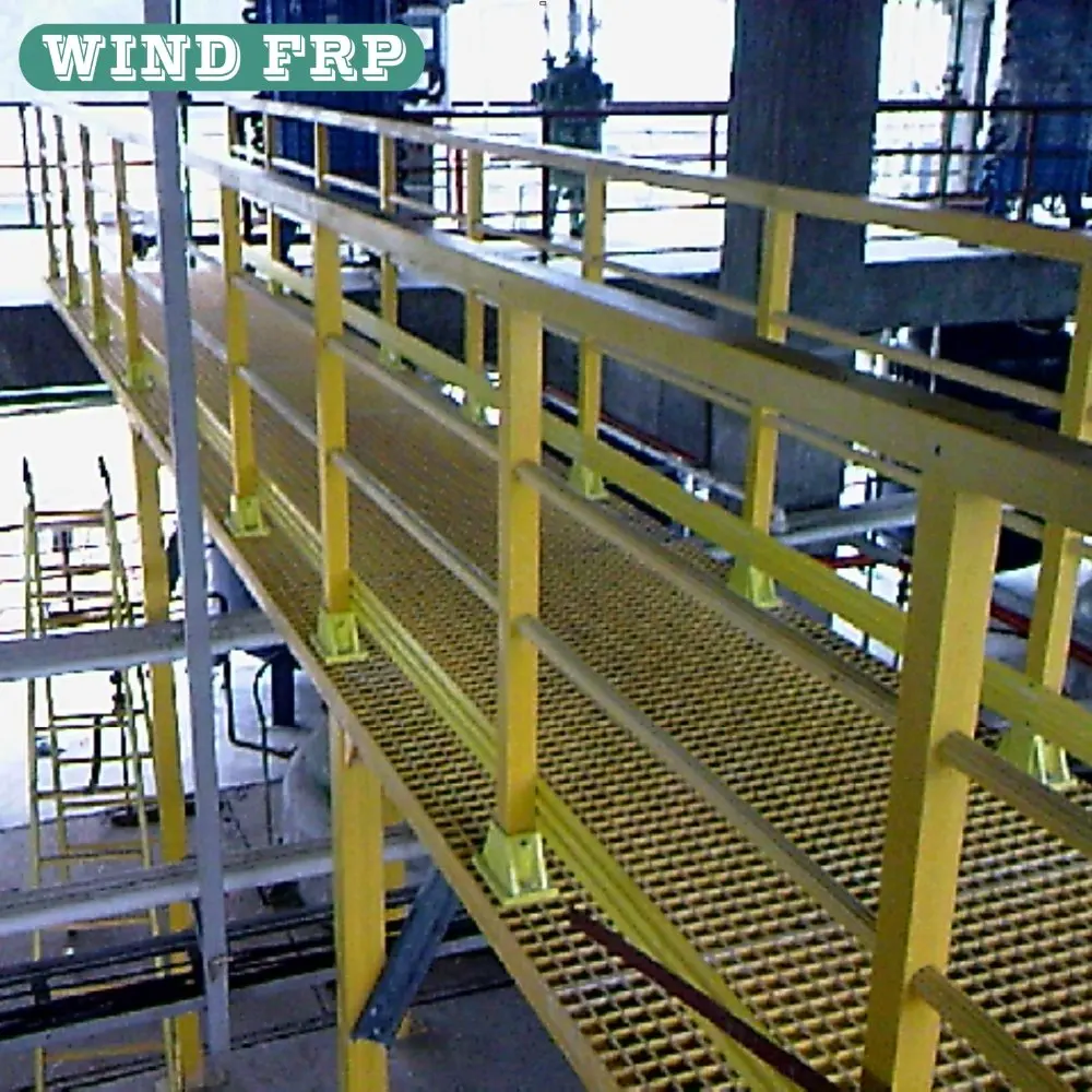 
FRP GRP platform grated floor 