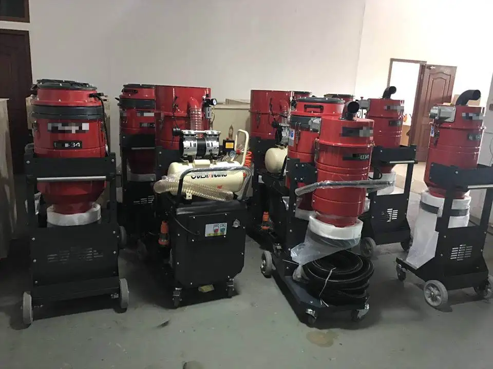 HEPA dust collector concrete grinding machines