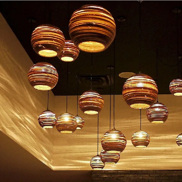 Paper Pendant Lamp Fashion Project Pendant Lamp For Villa