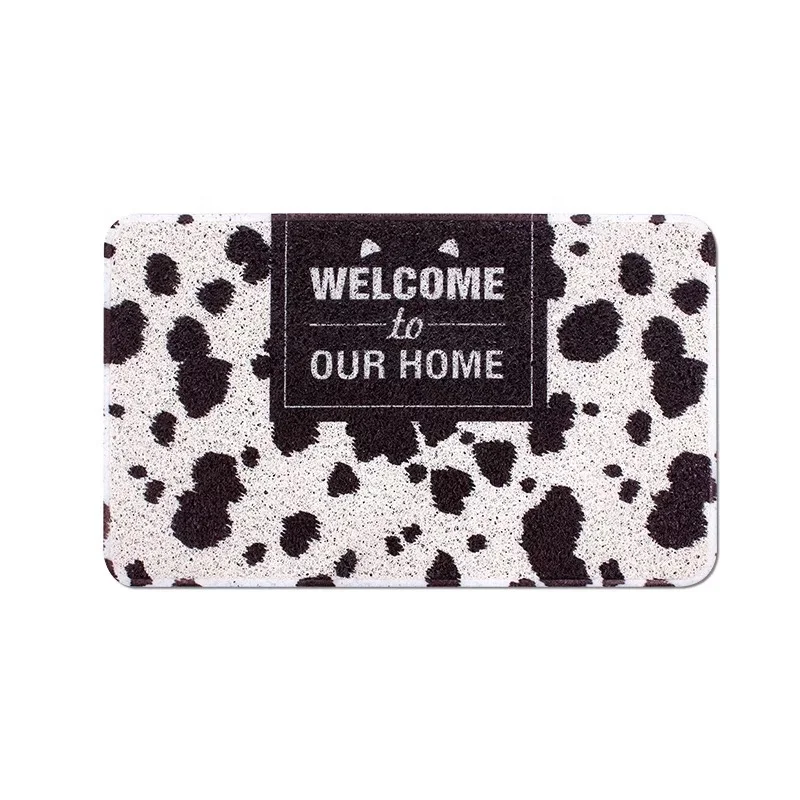 Fashionable Custom Print Logo Doormat For Entrance Doormat Printed Shoes Off Doormat