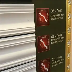 Waterproof Materials for Construction Interior Polyurethane Moulding for Ceiling Decor