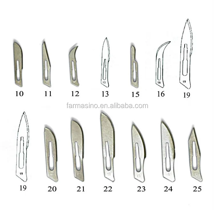 Medical disposable sterile surgical scalpel blade manufacturer