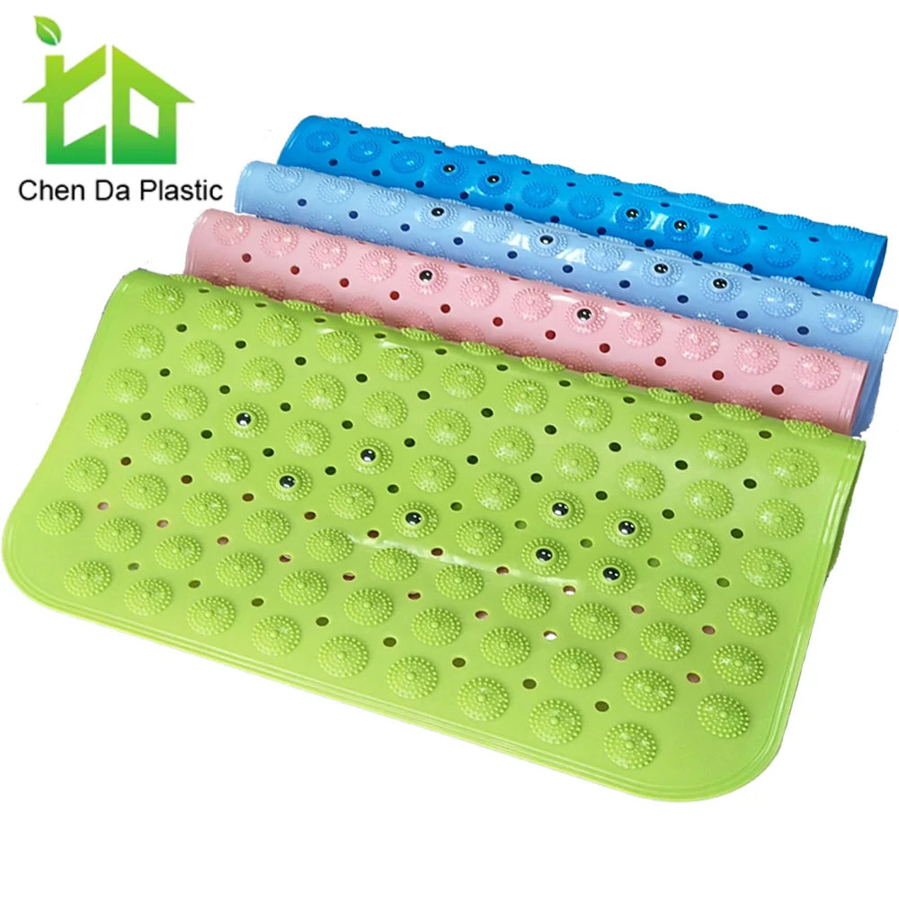 Best Selling PVC Plastic Mat Foot Massage Bath Mat