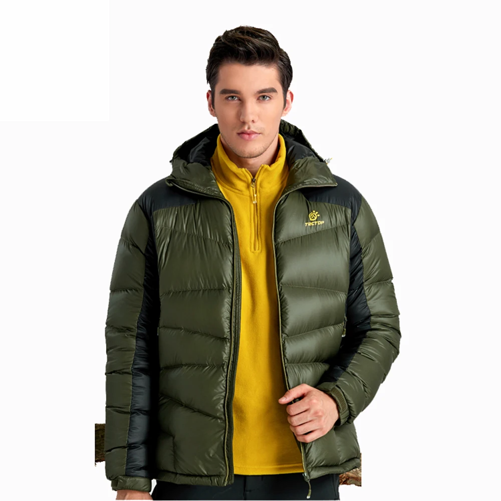 Newest Winter Jacket Mens Thick Goose Down Coat for Skiing