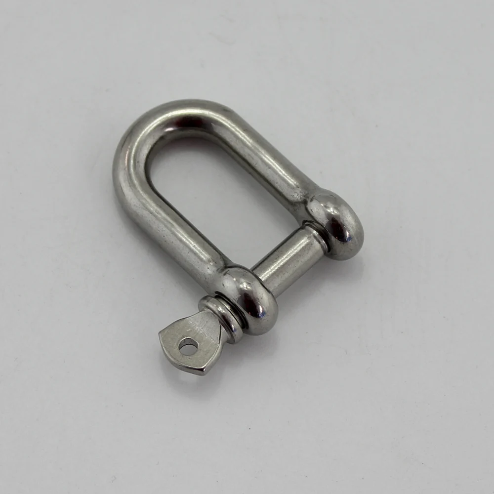 Stainless Steel Adjustable Mini Paracord Bracelet D Shackle