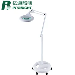 Beauty salon lamp LED working magnifier with led light skin test skin magnifying lamp