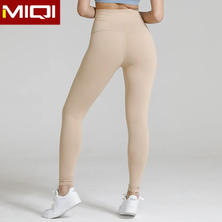 Private Label High Waist Booty Scrunch Women Yoga Pants Wholesale Custom Activewear Tummy Control Leggings