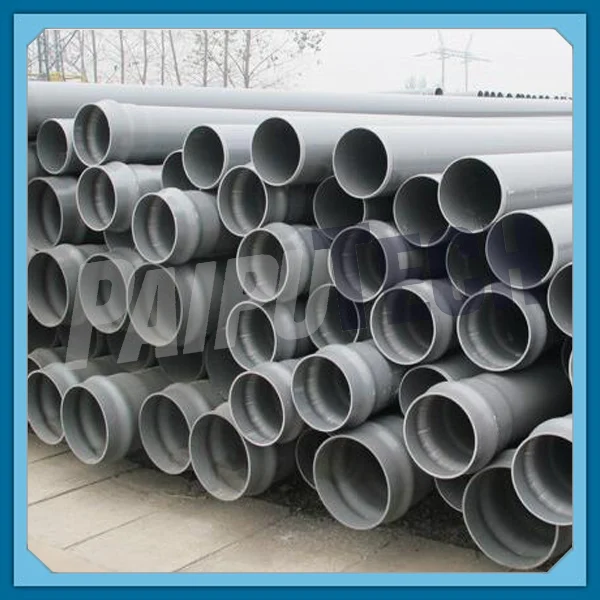 8 Inch Socket Spigot PVC Pipe for Irrigation