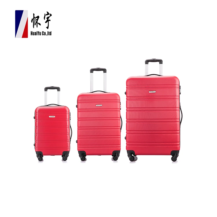 Quality Chinese Products 24 Inch Traveling Lightweight ABS Trolley Suitcase Set
