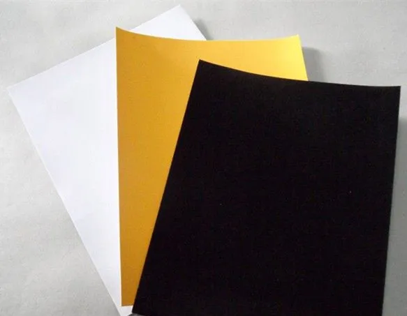 Black or colour flocked paper for wrapping