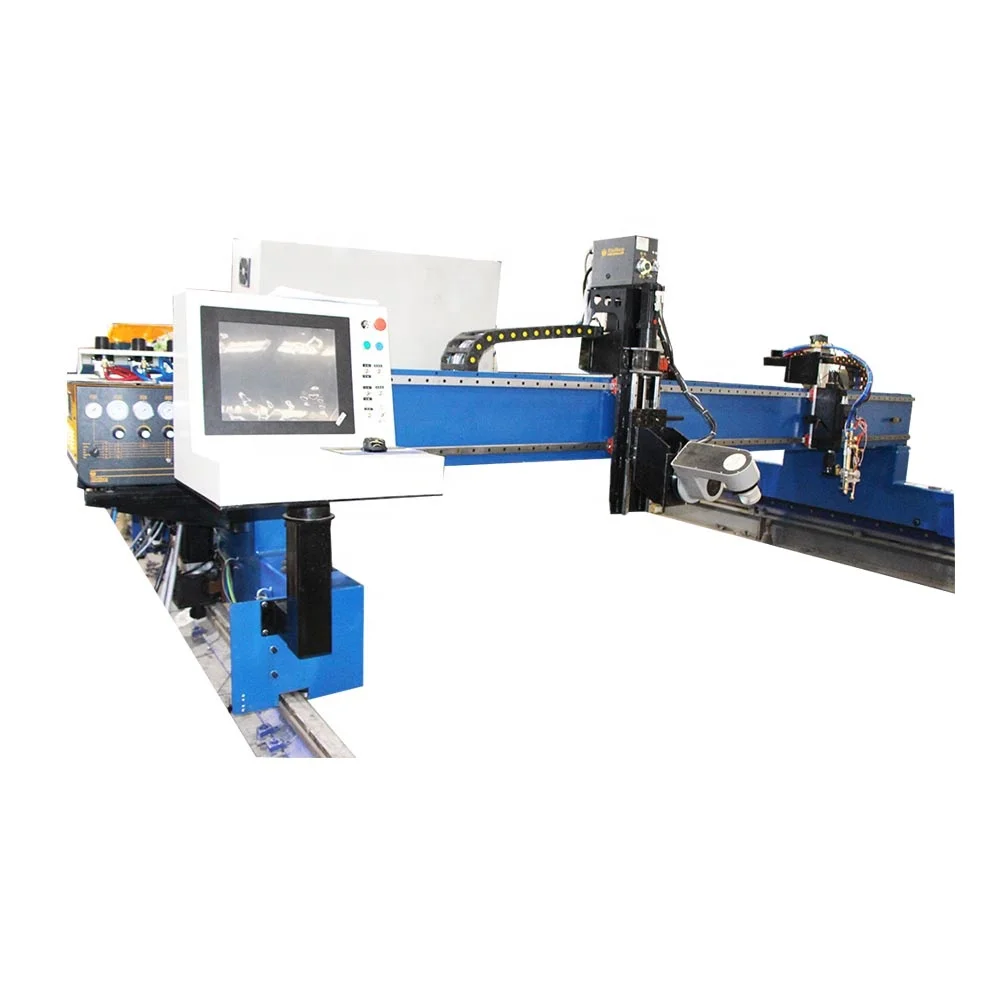 Cnc 5Axis Metal Sheet Cutting and Beveling Machine Kjellberg Plasma