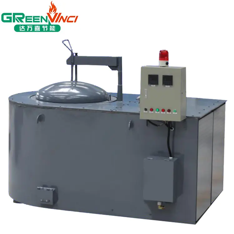 Industrial Melting Casting Holding Gas Fired Aluminum Melting Furnace