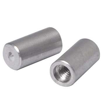 Double ended stainless steel 3161 t stud hex bolt and nut m10x1.25 50mm diameter square thread bolt