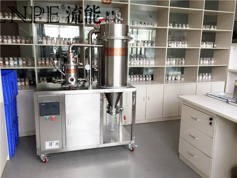 Flammable Explosive Oxide Materials Superfine Pulverizer Jet Mill Grinding Temperature