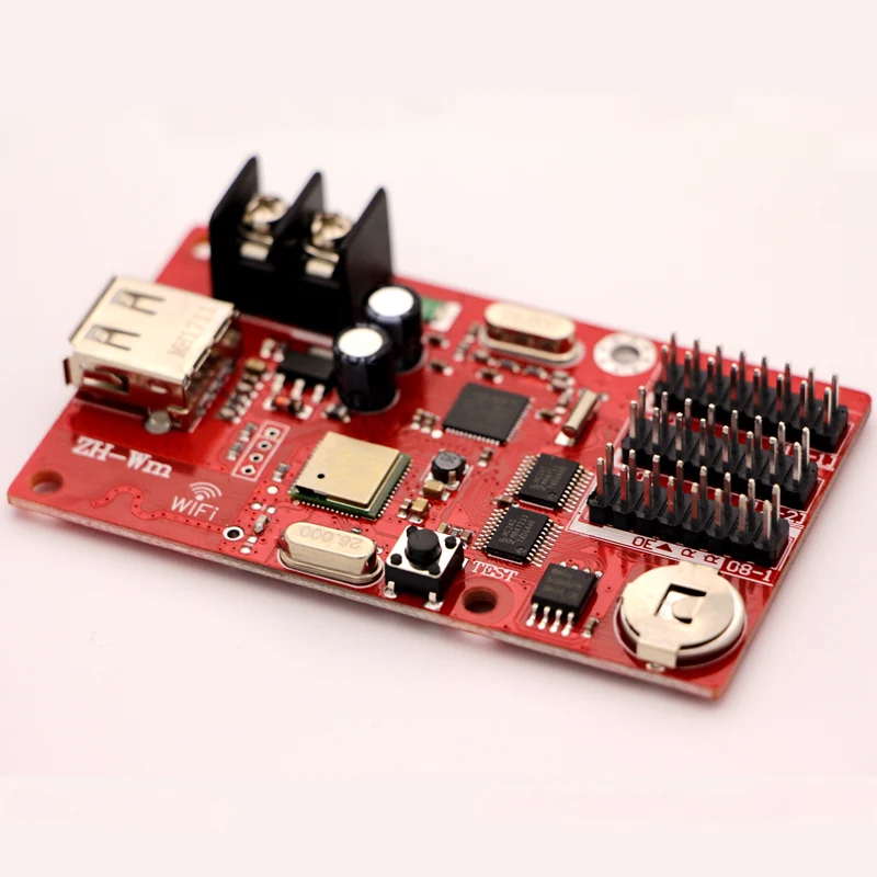 Free Led Display ZH-Wm WiFi Control Software Led Control Card, Send Dada by Phone