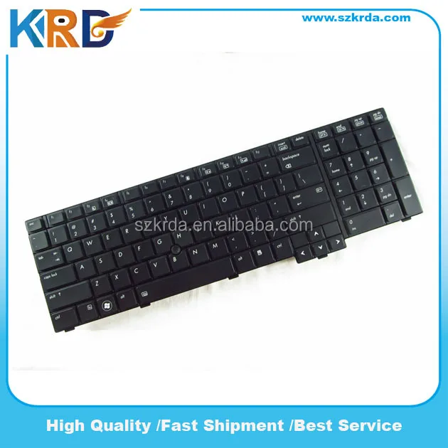 Wholesale Notebook keyboard for HP EliteBook 8740W 8740P laptop keyboard Backlit US