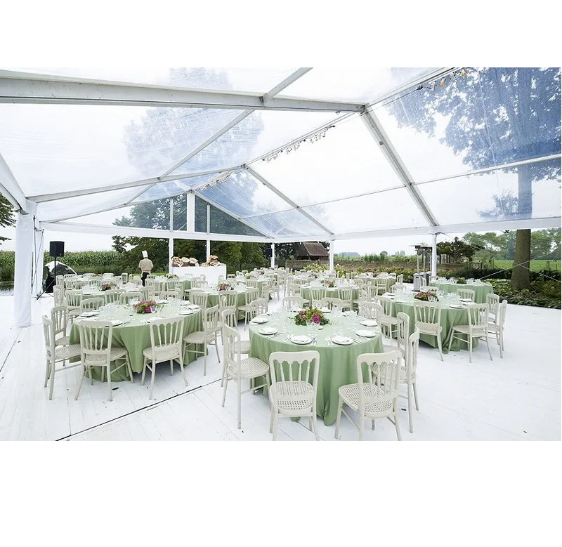 High Quality Pvc Fabric Clear Span Transparent Tent For Wedding Party Event