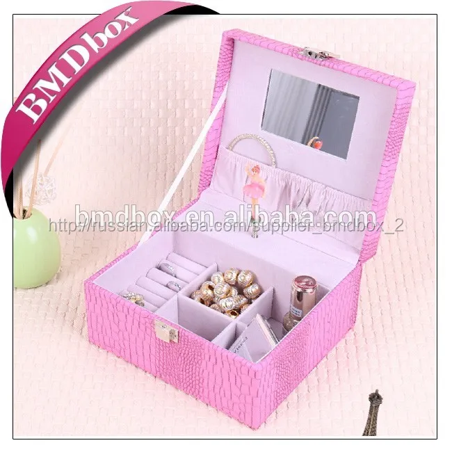 многоцветной cuttom сделать зеркало балерина коробка ювелирных изделий с танцевальной музыки