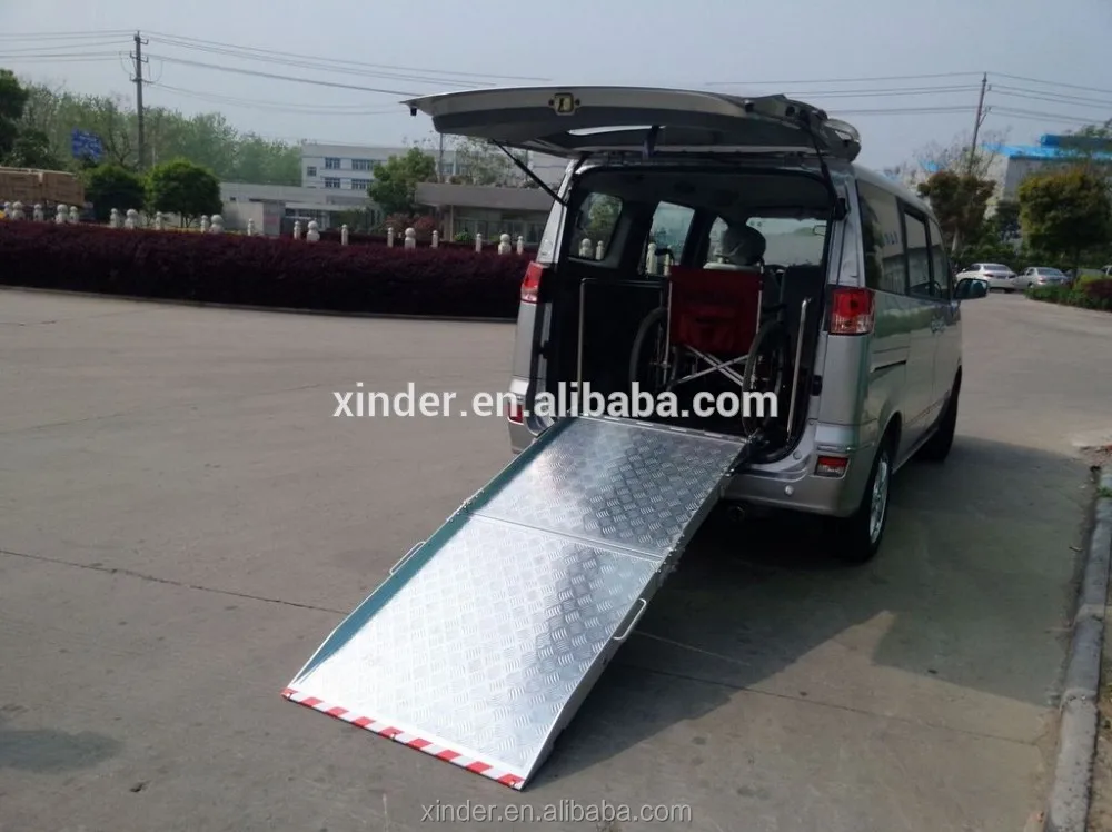 
BMWR-2 folding Wheelchair Ramp For Van and Minivan 