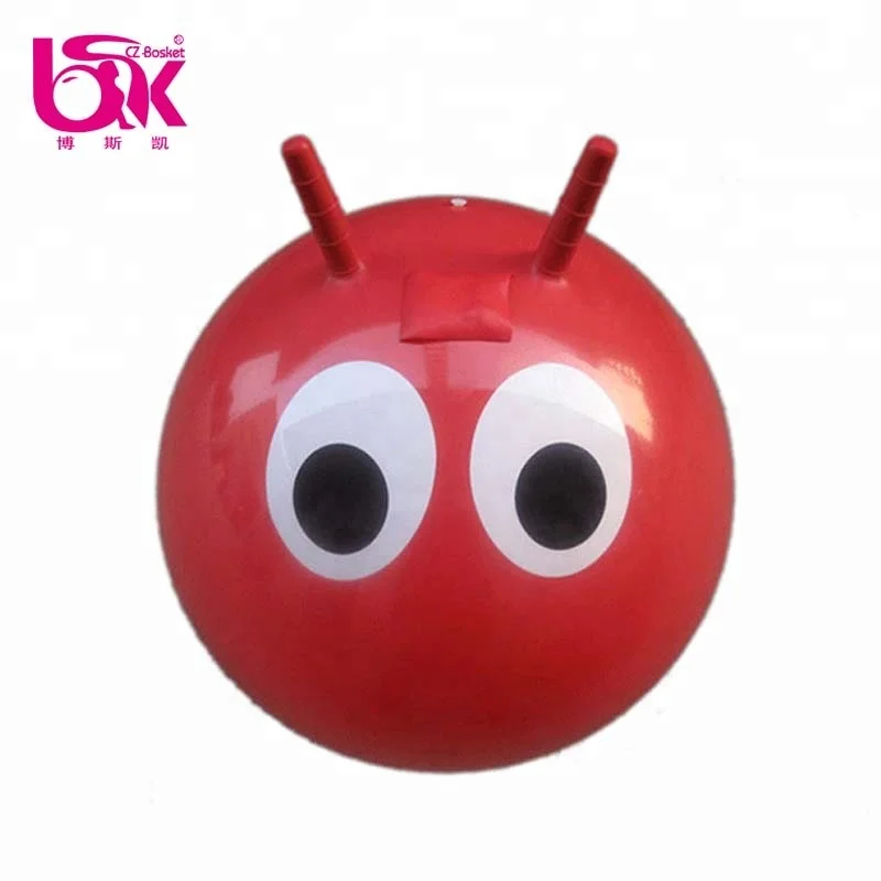 Hot Sale wholesale jumping animal large exercise space Hopper Play Ball toy kids Adult Game Bouncing ball