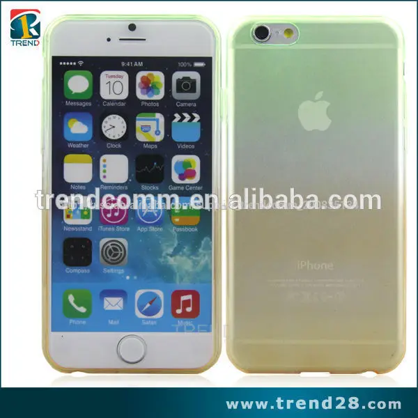0.3mm ультра- тонкий тпу случае для iphone 6 5.5 дюйма