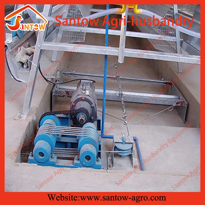Automatic Cycloidal Motor Chicken Poultry Manure Removal System