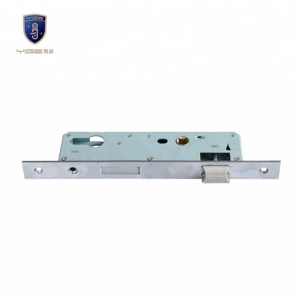 Euro standard cylinder aluminum alloy plastic steel door mortise lock body