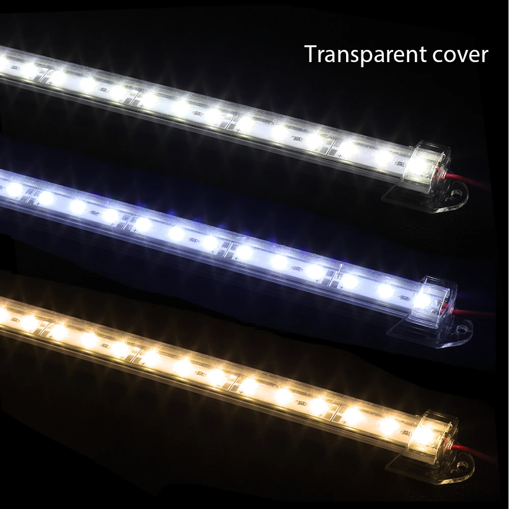 DC 5V /12 V /24 V LED Hard   Bar Lights SMD 5730 50cm 36 LED Aluminum Strip Light WHITE/WARM WHITE/ RED/GREEN/BLUE