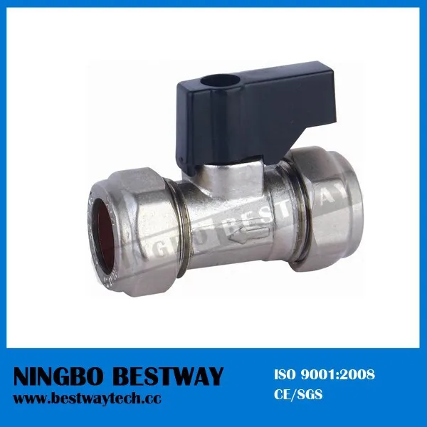 manufacture hot selling brass 1/2 mini ball valves