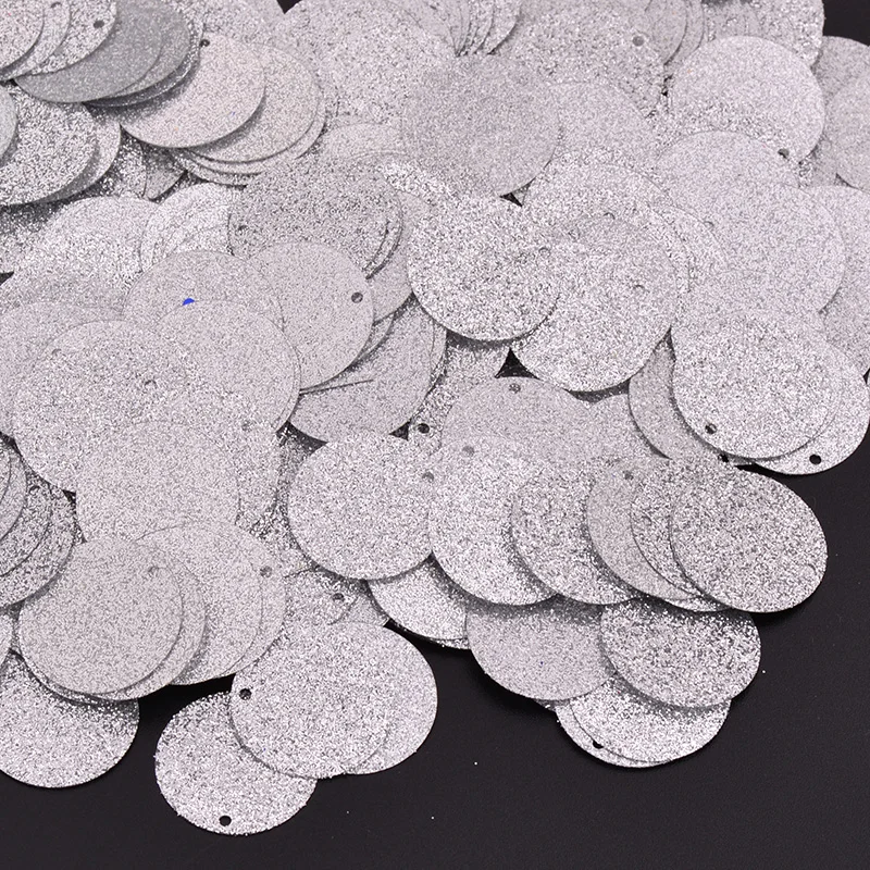 500 г 18 мм золото S ilver пошив крупные блестки плоские круглые пайетками серьги подвеска для DIY Одежда украшения дома и