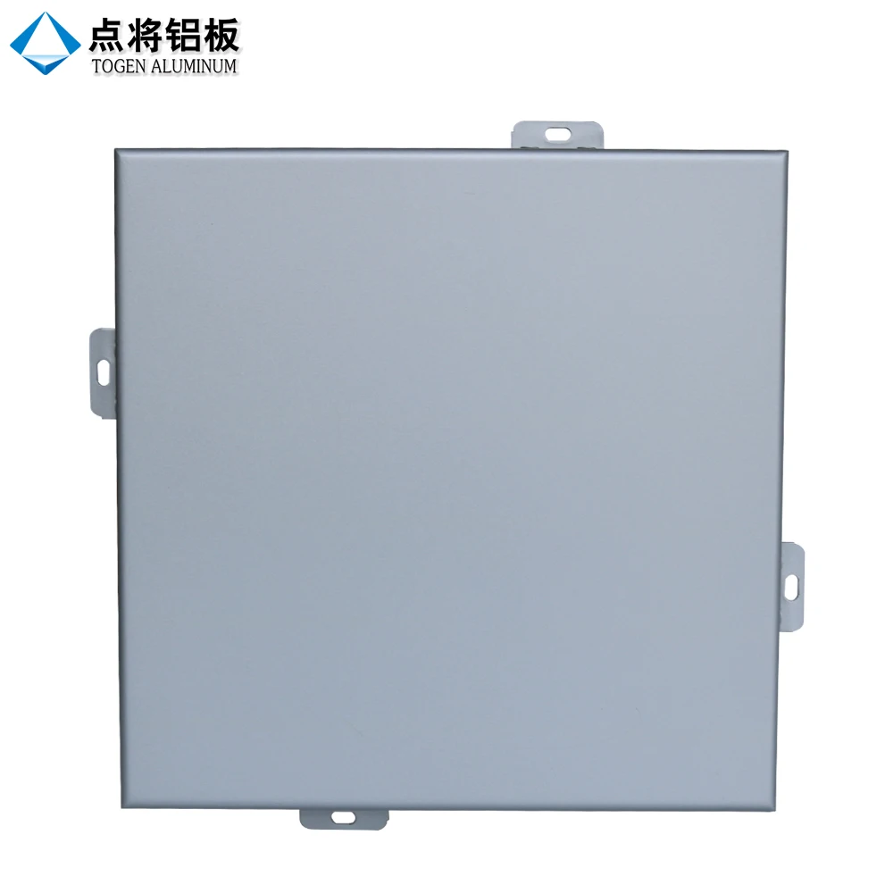Decorative wall PVDF coating aluminum exterior cladding panel