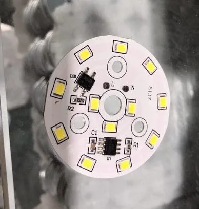 Без драйвера, светодиодные чипы PCB 7 Вт, алюминиевая печатная плата Smd2835, светодиодный модуль для потолочного светильника