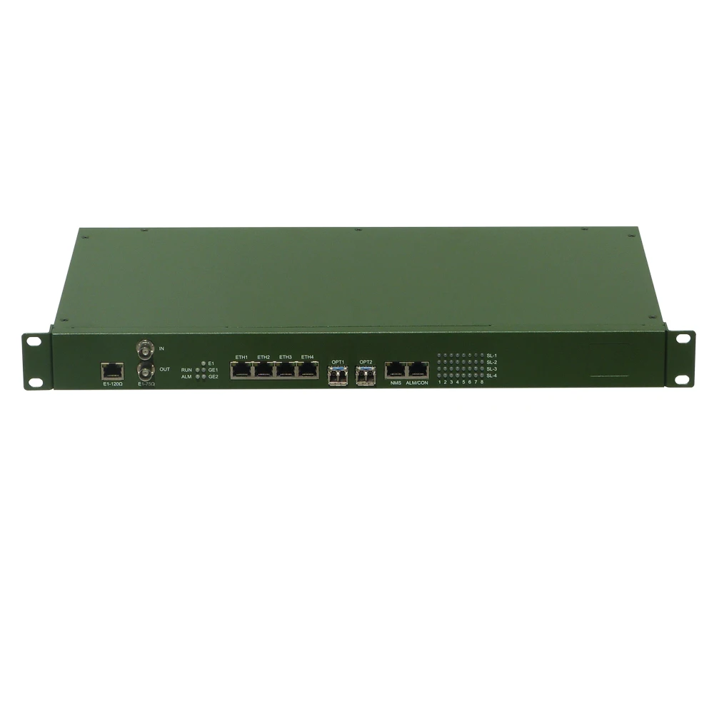 
voice over fiber optical pcm multiplexer 30 lines FXS FXO over IP 