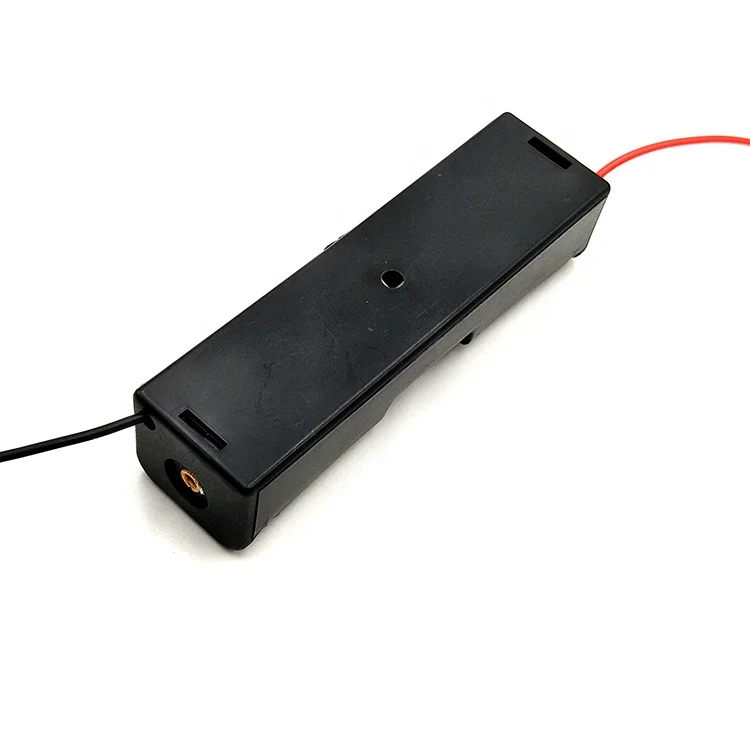 Fuqida Single Battery 18650 Holderd Wired Cell 3.7v Holder Battery Case Box