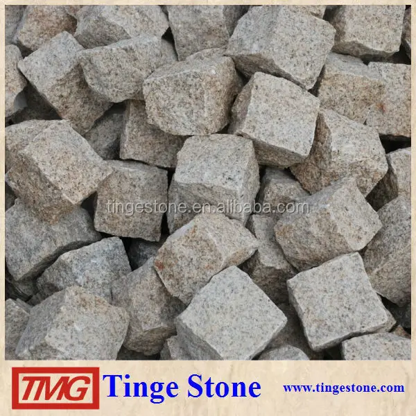 Flamed granite cobble stone for garden