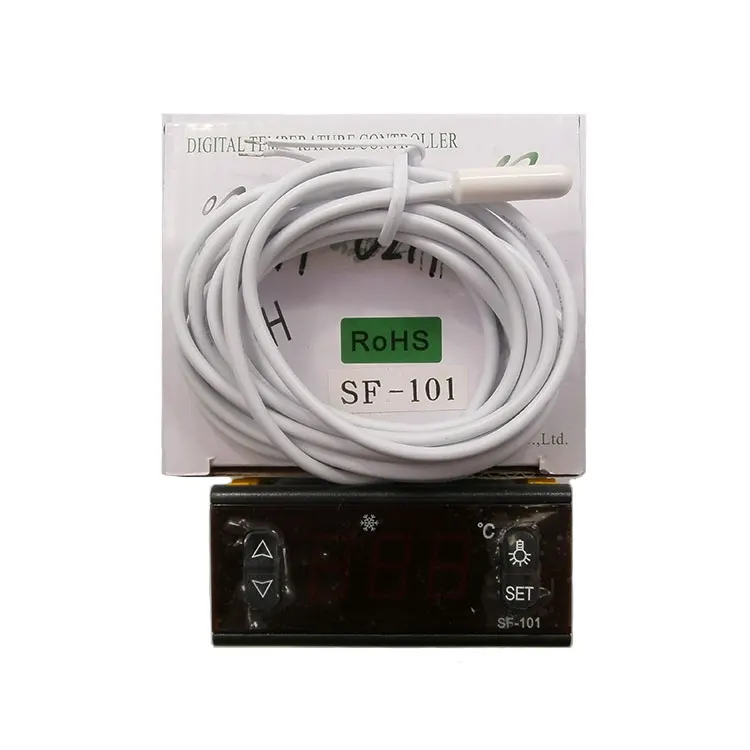 SF-101(10A) smart Intelligent digital temperature controller for chiller refrigeration include NTC sensors
