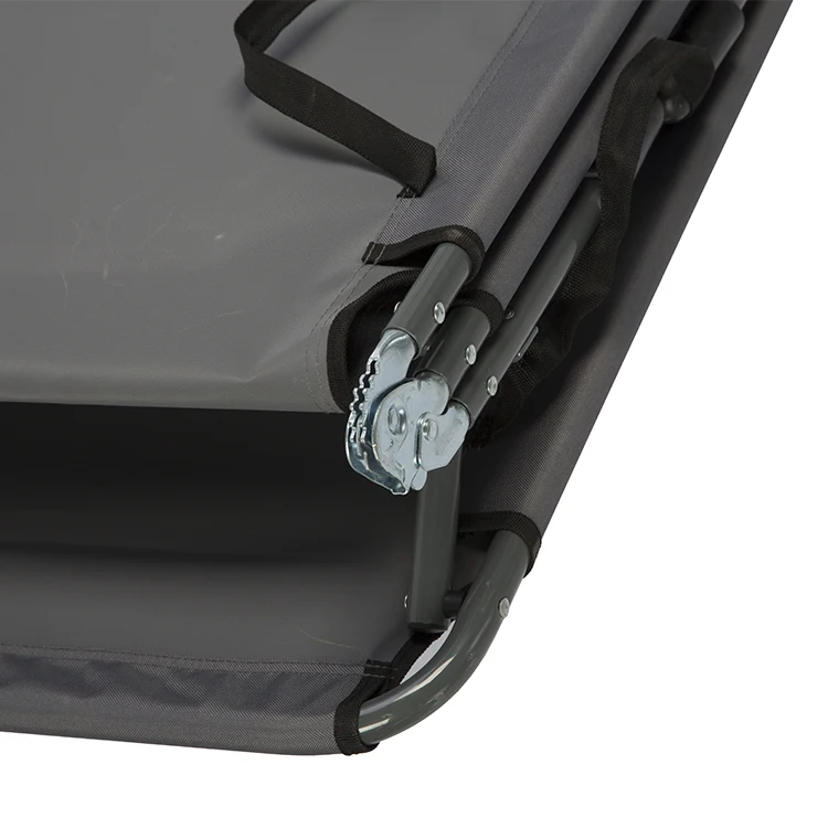 Portable army folding picnic camping beach lounge bed for outdoor