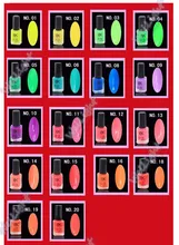 2015 Hot sale 1 pcs The series of 20 color BK 7ml Fluorescent Non toxic Nail