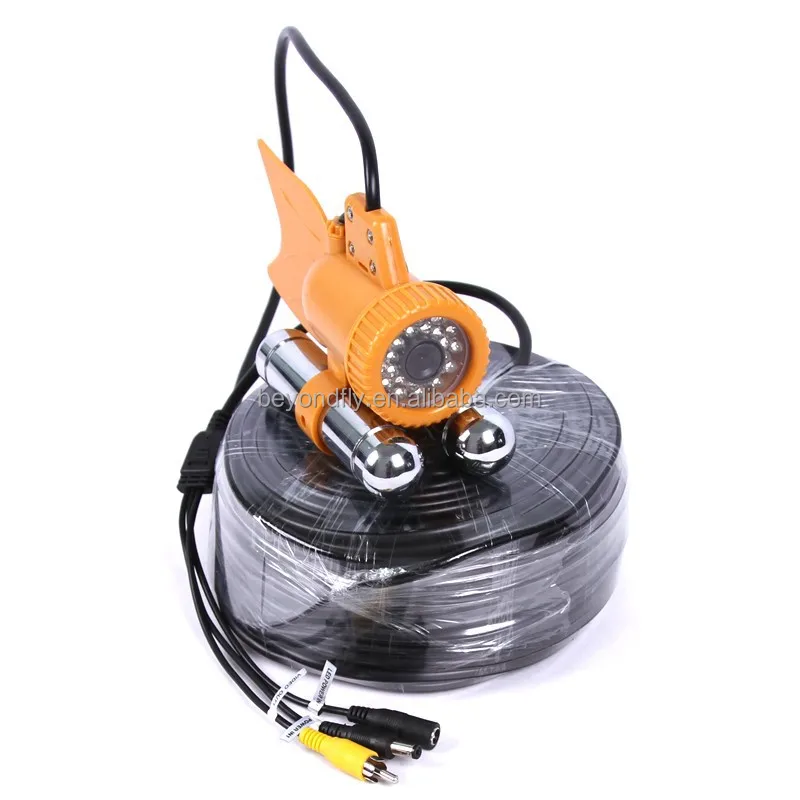 
color CCD underwater submarine camera underwater camera underwater fishing camera CR006A 20m to 300m cable 