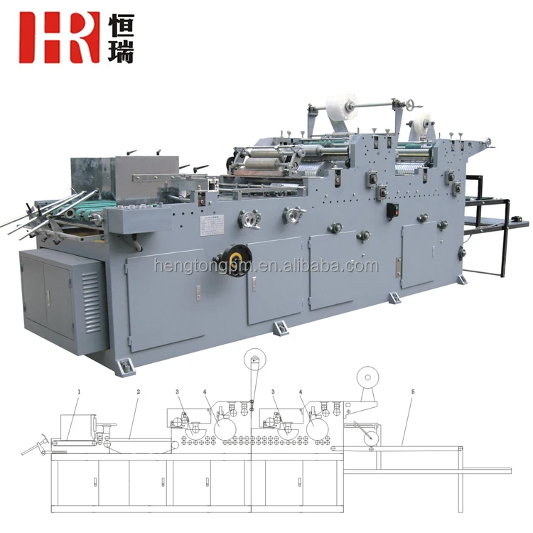 
ZKT-980A Corrugated Paper Window Patching Machine 