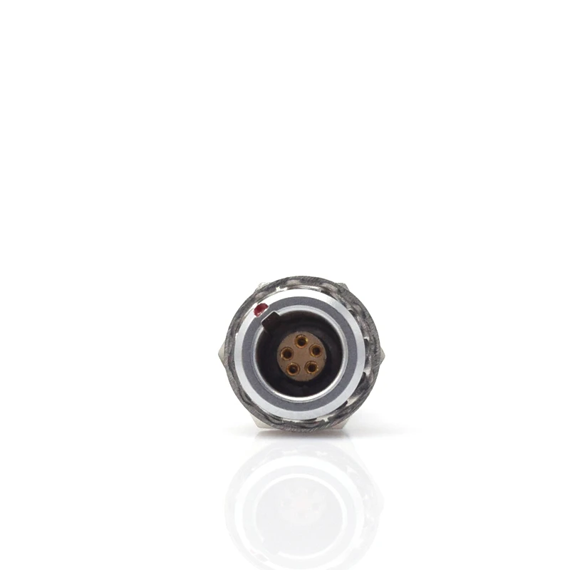 RC-EEG 00B 2 pin socket rear panel mounting receptacle factory power supply metal cable connector