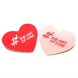 Factory Price Custom High-Transparent Chest Name Card Breast Plate Staff Employee Businee Name Badge Tag